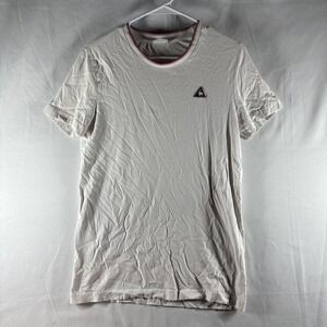 Le Coq Sportif White Small Mens T Shirt